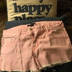 Forever 21 Juniors Pink Shorts